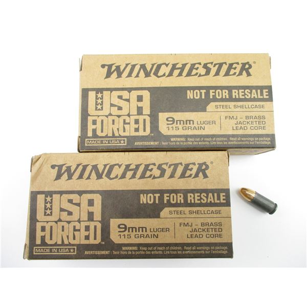 WINCHESTER 9MM LUGER AMMO