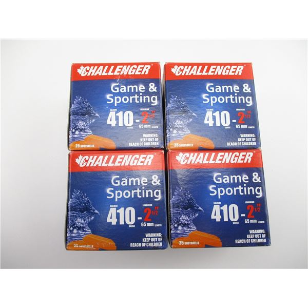 CHALLENGER .410 GAUGE SHOTSHELLS LOT