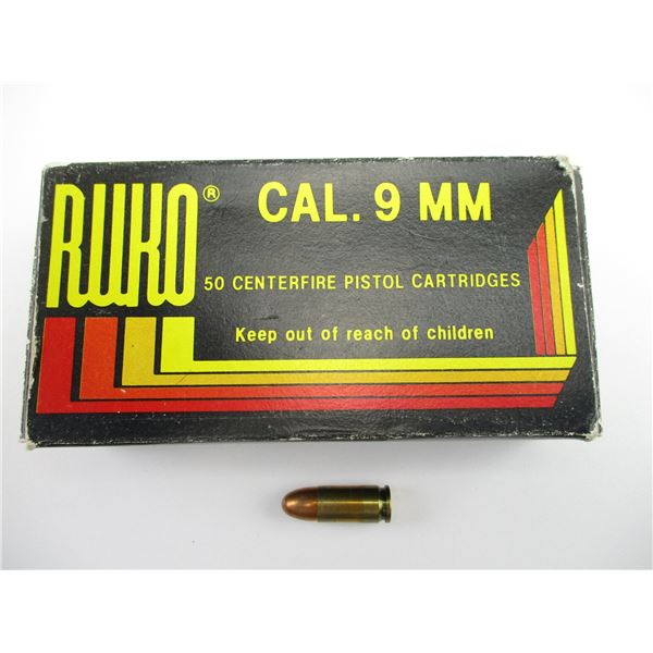 RUKO 9MM AMMO