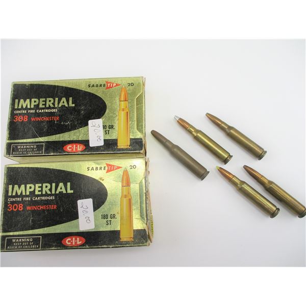 CIL IMPERIAL .308 WIN AMMO