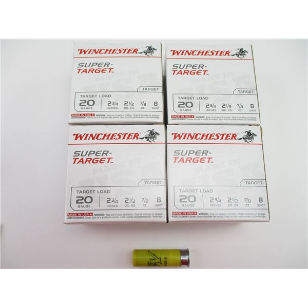 WINCHESTER 20 GAUGE SHOTSHELLS LOT