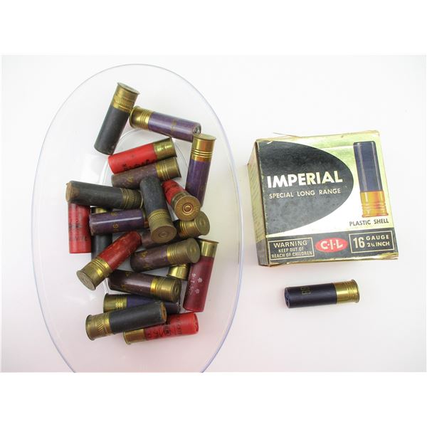 ASSORTED 16 GAUGE SHOTSHELLS LOT
