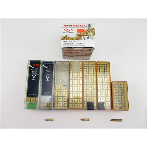 ASSORTED .22 AMMO LOT