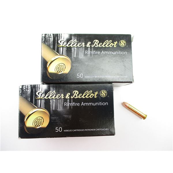 SELLIER & BELLOT .22 WMR SB AMMO