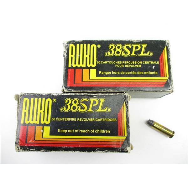 RUKO .38 SPECIAL AMMO