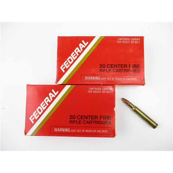 FEDERAL .30-06 SPRINGFIELD AMMO