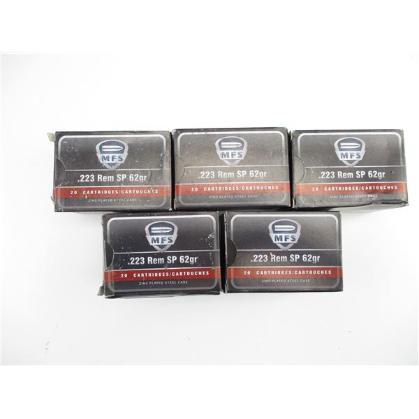 MFS .223 REM AMMO