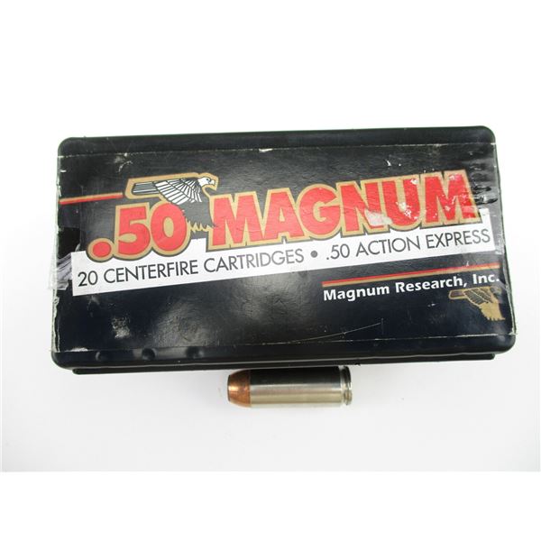 SPEER .50 ACTION EXPRESS AMMO