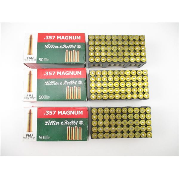 RELOADED .357 MAG AMMO LOT