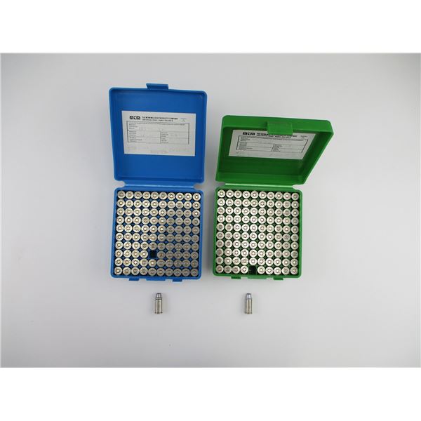 RELOADED .38 S&W AMMO LOT