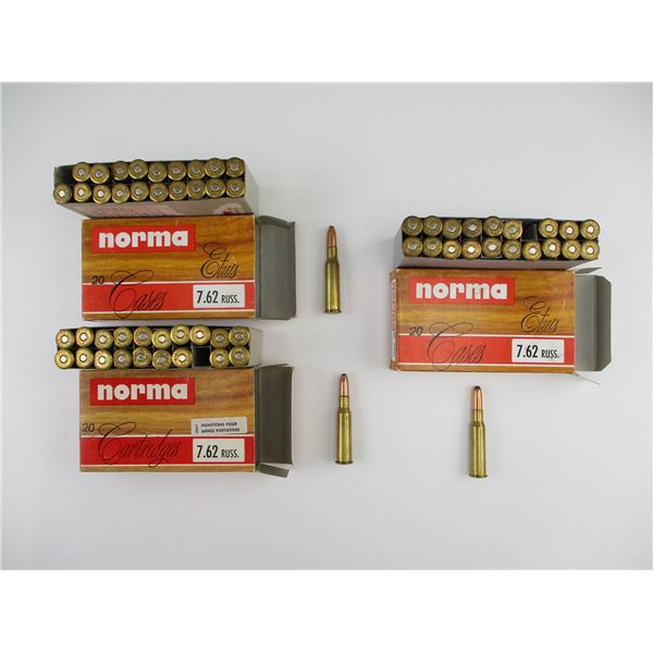 RELOADED 7.62 RUSSIAN AMMO LOT