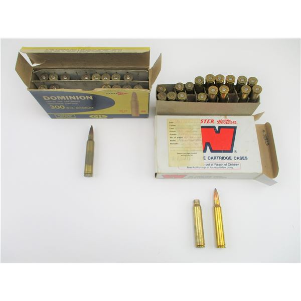 RELOADED .300 WIN MAG AMMO LOT