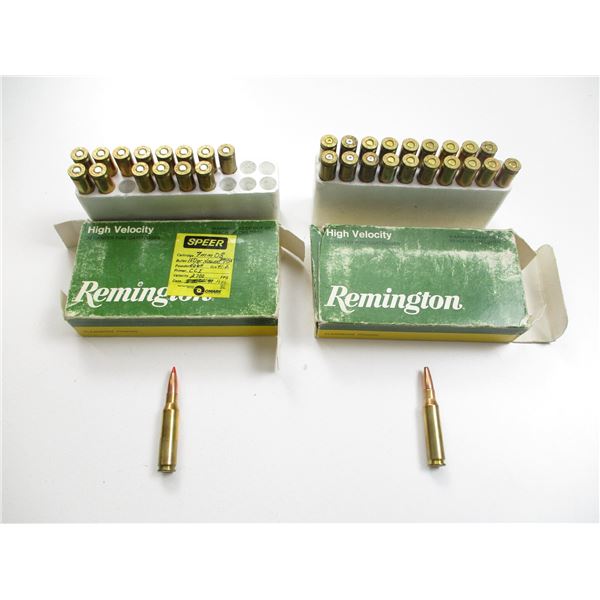 RELOADED 7MM-08 REM AMMO LOT
