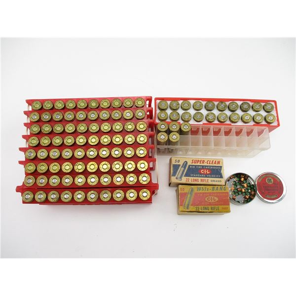 RELOADED .22-250 AMMO LOT