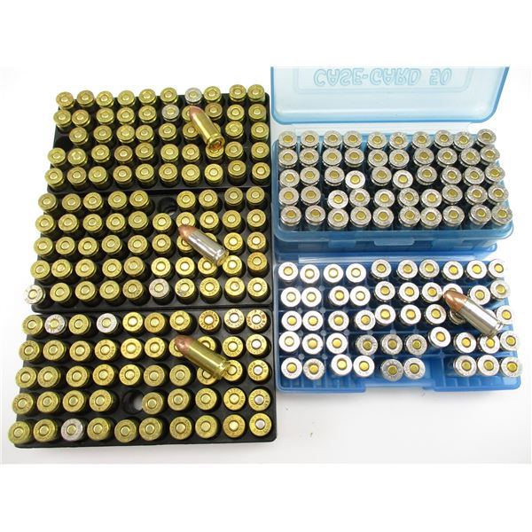 RELOADED 9MM LUGER AMMO