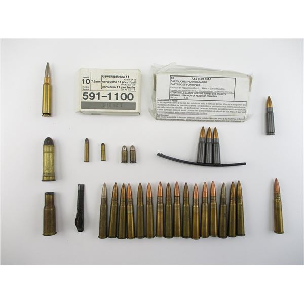 ASSORTED MILITARY AMMO LOT