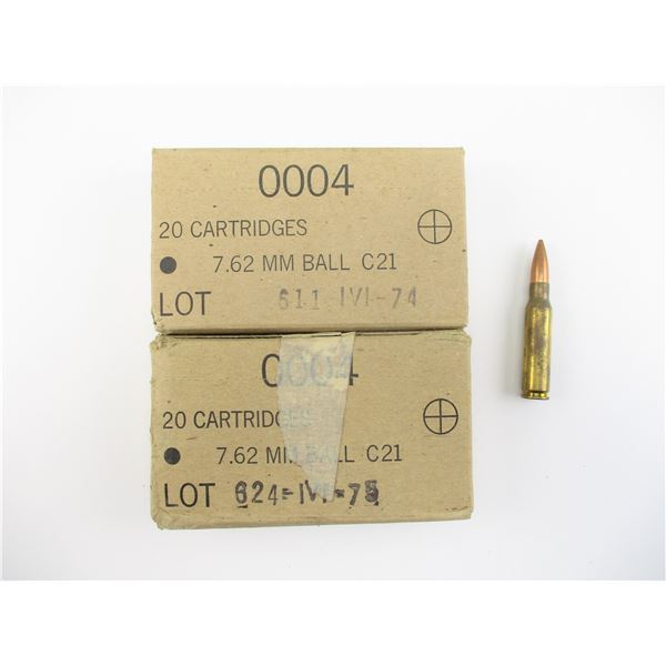 CANADIAN MILITARY 7.62 NATO AMMO