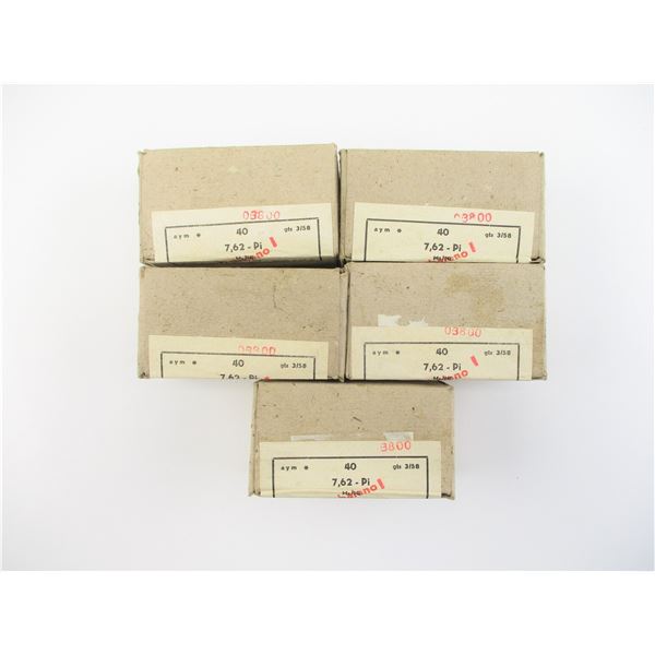 CZECH MILITARY 7.62X25 TOKAREV AMMO