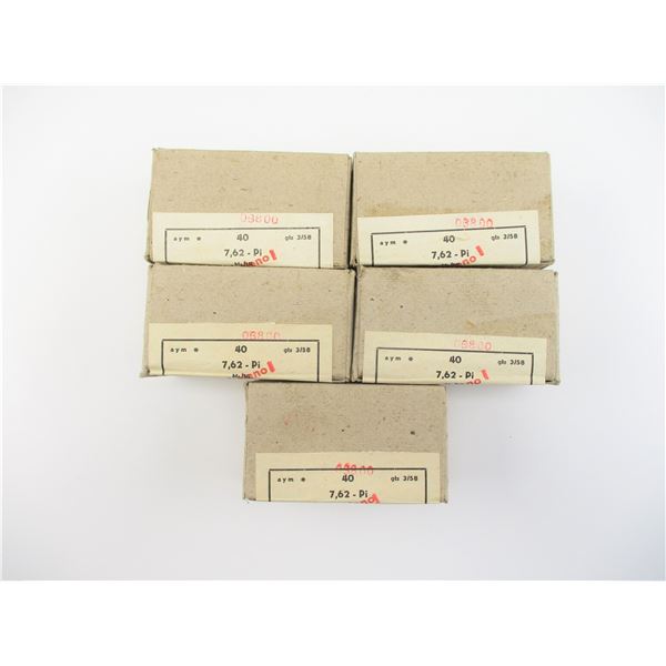 CZECH MILITARY 7.62X25 TOKAREV AMMO