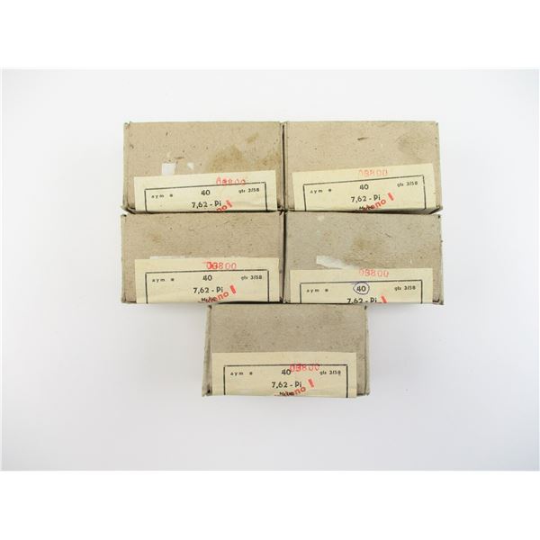 CZECH MILITARY 7.62X25 TOKAREV AMMO