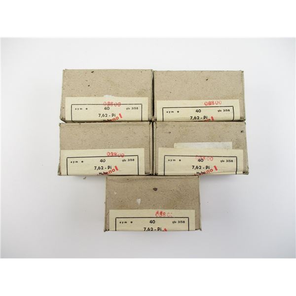 CZECH MILITARY 7.62X25 TOKAREV AMMO