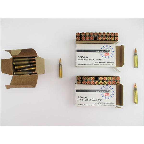 MILITARY ASSORTED 5.56MM AMMO