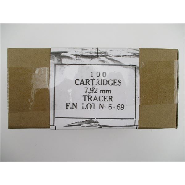 MILITARY 7.92MM TRACERS AMMO