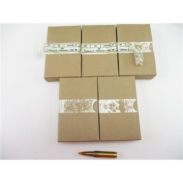 MILITARY HIRTENBERGER 7.62X51 AMMO