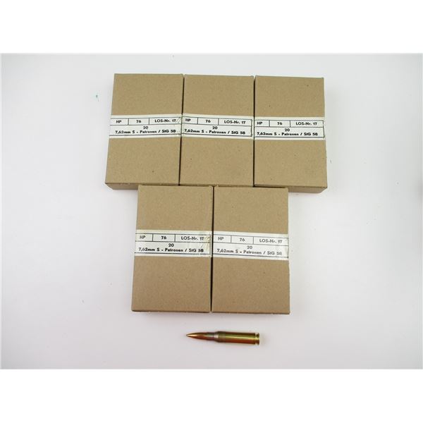 MILITARY HIRTENBERGER 7.62X51 AMMO