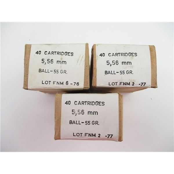 MILITARY 5.56MM AMMO
