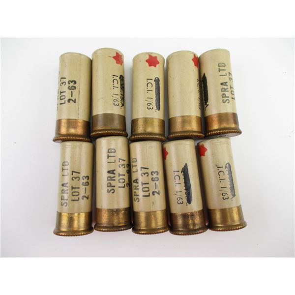 MILITARY 1" RED SIGNAL FLARES LOT