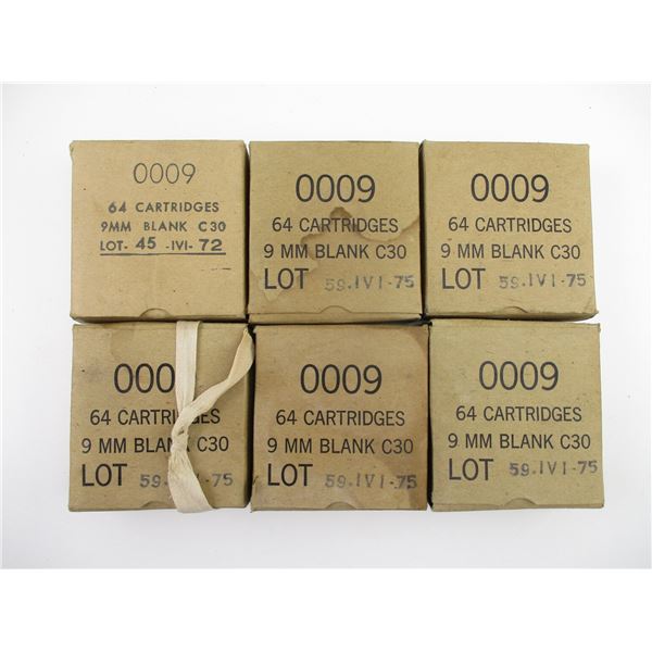 MILITARY 9MM BLANKS AMMO