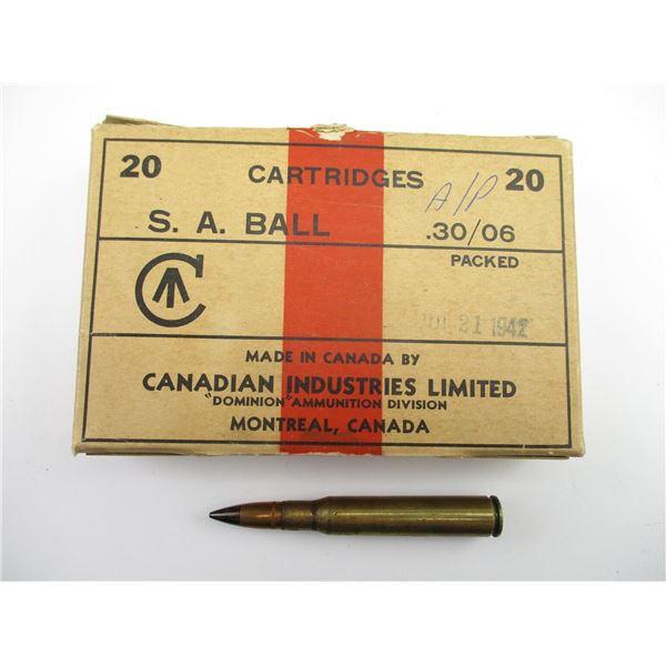 MILITARY U.S. .30-06 AMMO