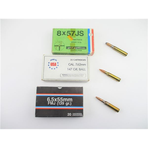 MILITARY ASSORTED AMMO LOT