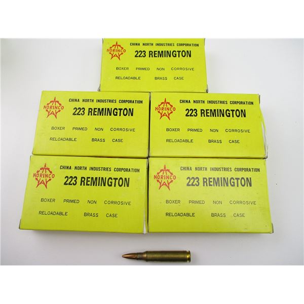 MILITARY NORINCO .223 REM AMMO