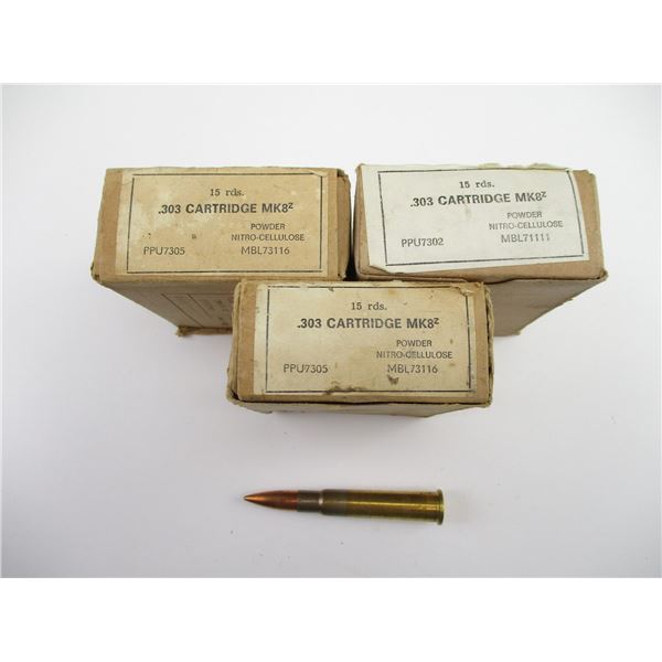 MILITARY .303 BRITISH AMMO