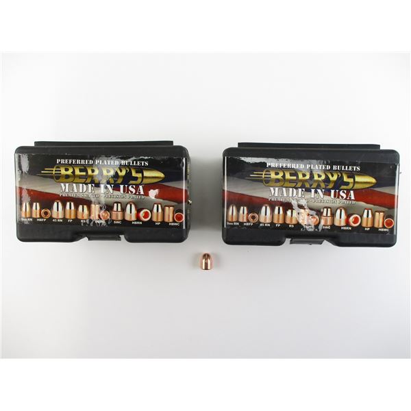 BERRY'S .45 ACP BULLETS LOT