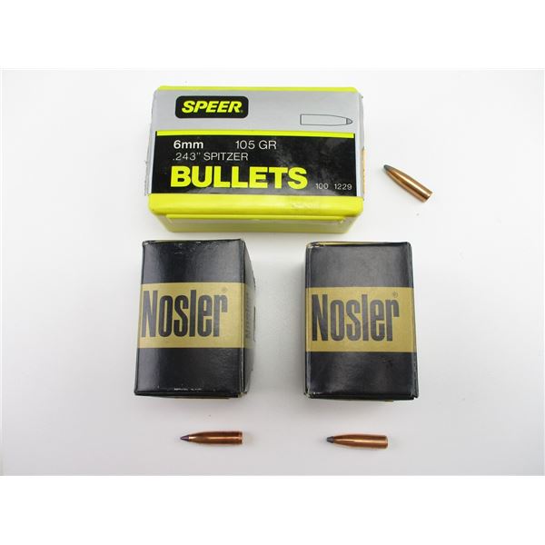 ASSORTED 6MM BULLETS LOT