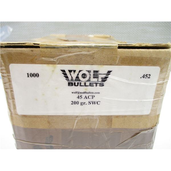 WOLF .45 ACP BULLETS LOT