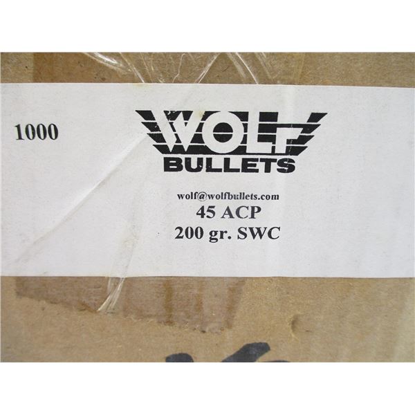 WOLF .45 ACP BULLETS LOT