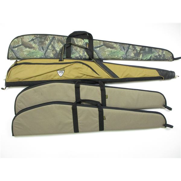 ASSORTED SOFT RIFLE CASES LOT