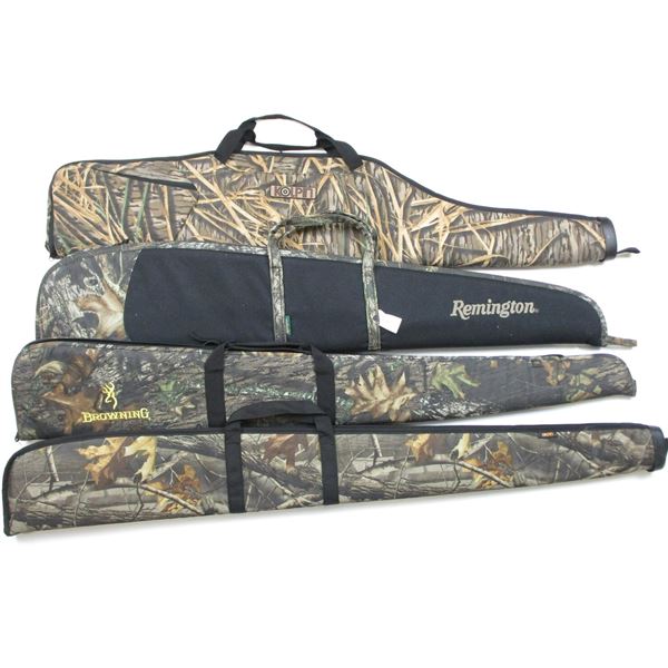 ASSORTED SOFT RIFLE CASES LOT