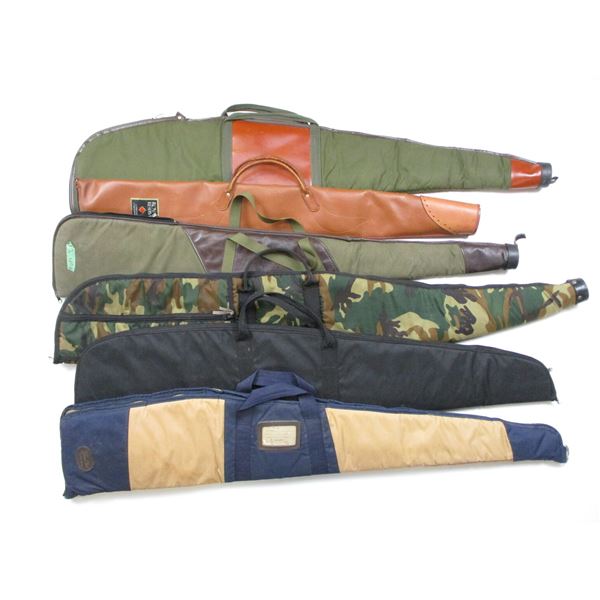 ASSORTED SOFT RIFLE CASES LOT