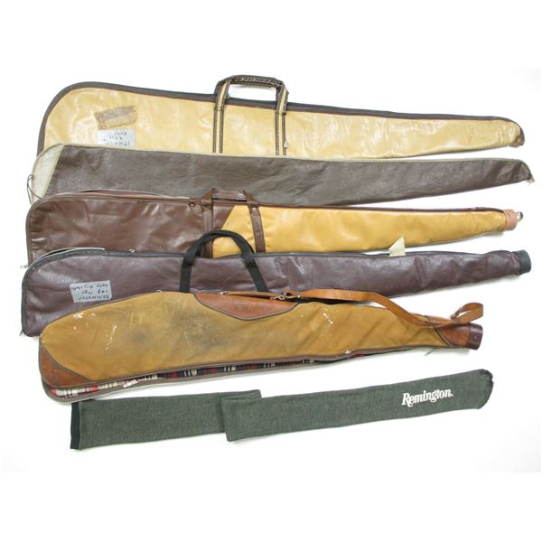 ASSORTED SOFT RIFLE CASES LOT