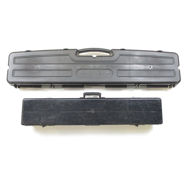 ASSORTED HARD RIFLE CASES LOT