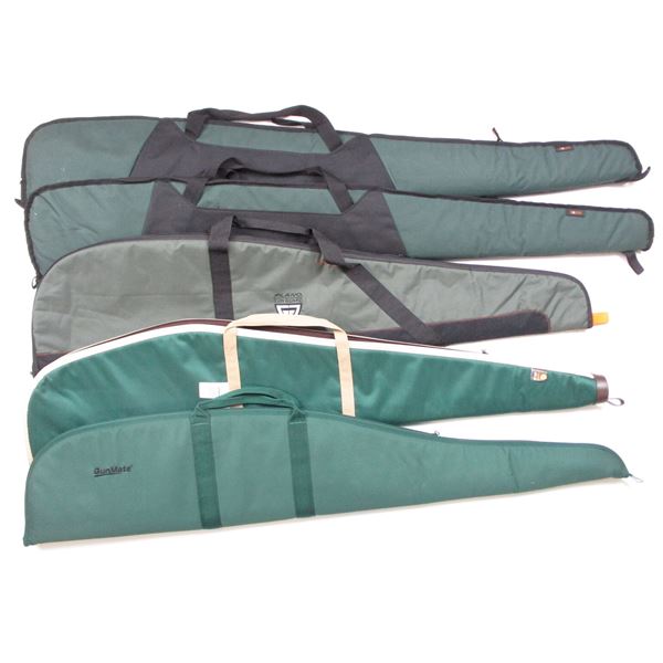 ASSORTED SOFT RIFLE CASES LOT