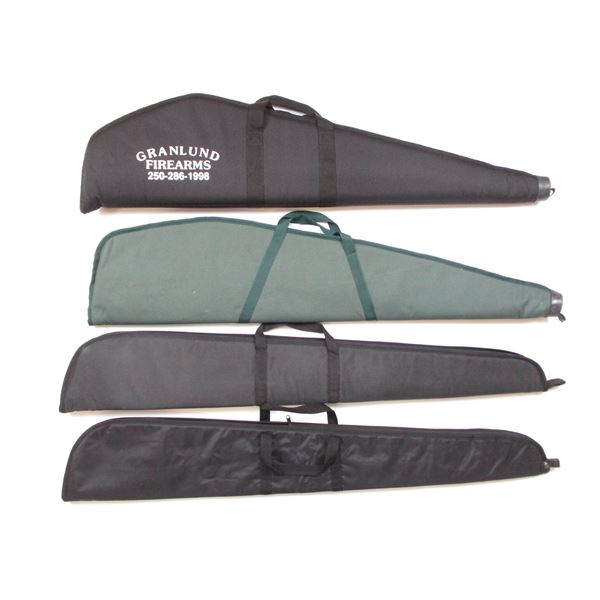 ASSORTED SOFT RIFLE CASES LOT