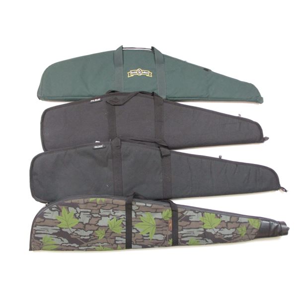ASSORTED SOFT RIFLE CASES LOT