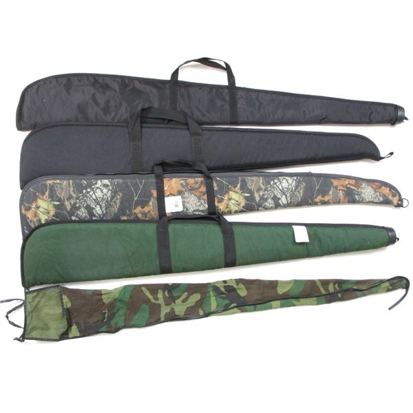 ASSORTED SOFT RIFLE CASES LOT
