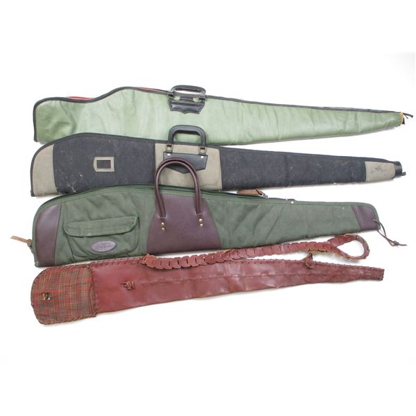 ASSORTED SOFT RIFLE CASES LOT